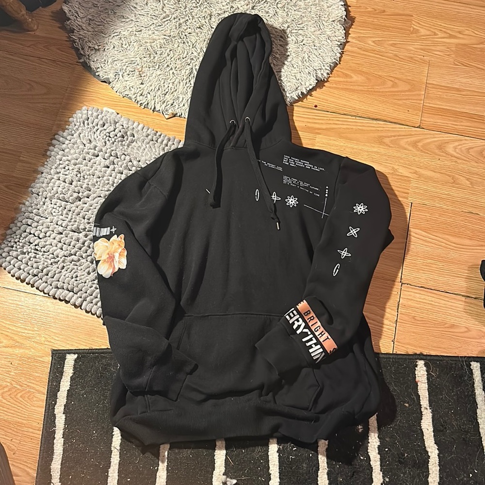 Black hoodie